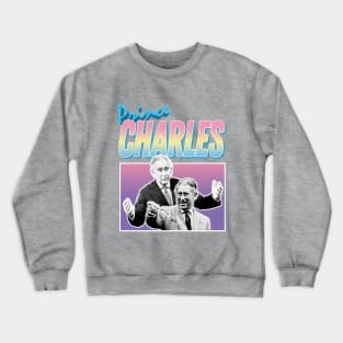 Prince Charles Laughing Graphic Design 90s Style Hipster Statement Tee Crewneck Sweatshirt